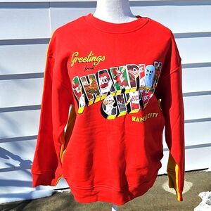 Red Kansas City Graphic Sweatshirt